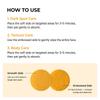 Kojic Acid Turmeric Toner Pads, Brightening Facial Exfoliating Pads, 70 Count - Dr.TX