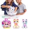 Soft And Cute Skruff A Love Plush Bathing Doll Toy For Children With Unicorn Theme