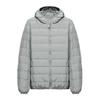 Light Down Jacket 2025 Autumn and Winter Women's Hooded Down Jacket White Duck Down Fashion Versatile Casual Jacket Women