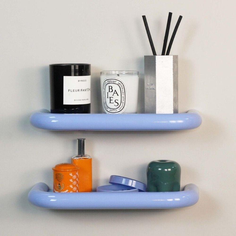 Dopamine Bathroom Storage Shelf Free Punch Toiletries Organizer Wall Hanging Storage Rack Toilet