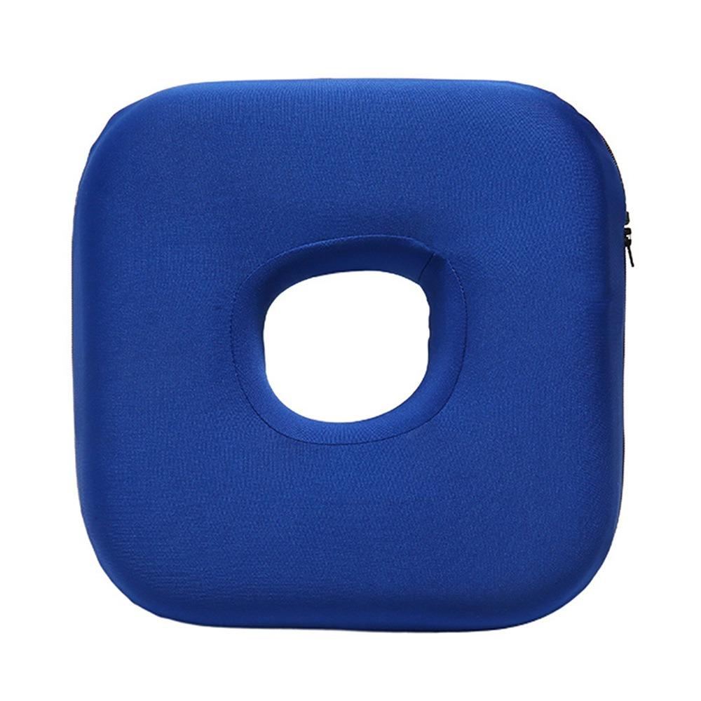 Foam Ear Piercing Pillow Hollow Design Detachable Pillowcase Ear Hole Donut Pillow Slow Rebound Washable Side Sleeper Pillow