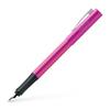F Тонкий грип 2010 Розовое перьевая ручка 140924 Официально импортировано Faber-Castell Двойного использования,