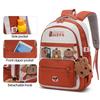 New Capybara Lightweight Burden-reducing Backpack Large Capacity Spine-Protective Wear-Resistant Waterproof Schoolbag for Primary School Students