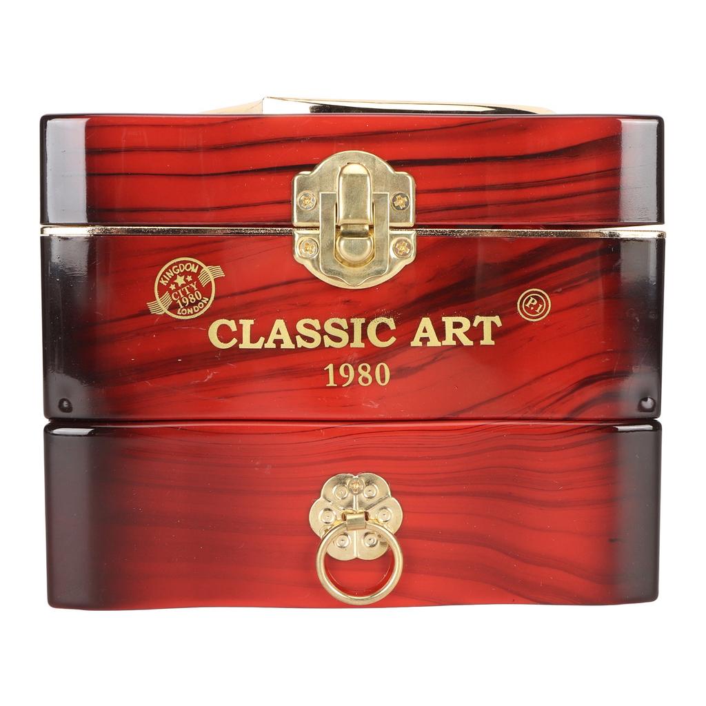 Rotating Ballerina Dancer Music Box Nostalgic Elegant Dancing Girl Musical Jewellery Box for