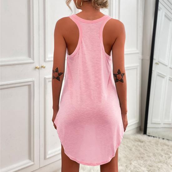 Эластичный тонкий дышащий женский жилет без рукавов с U-образным вырезом на спине, повседневный женский жилет