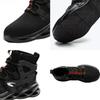 Модная мужская защитная обувь, кроссовки с защитой от проколов, легкие противоударные рабочие ботинки, мужская обувь со стальным подноском, неразрушимые защитные ботинки, ботинки