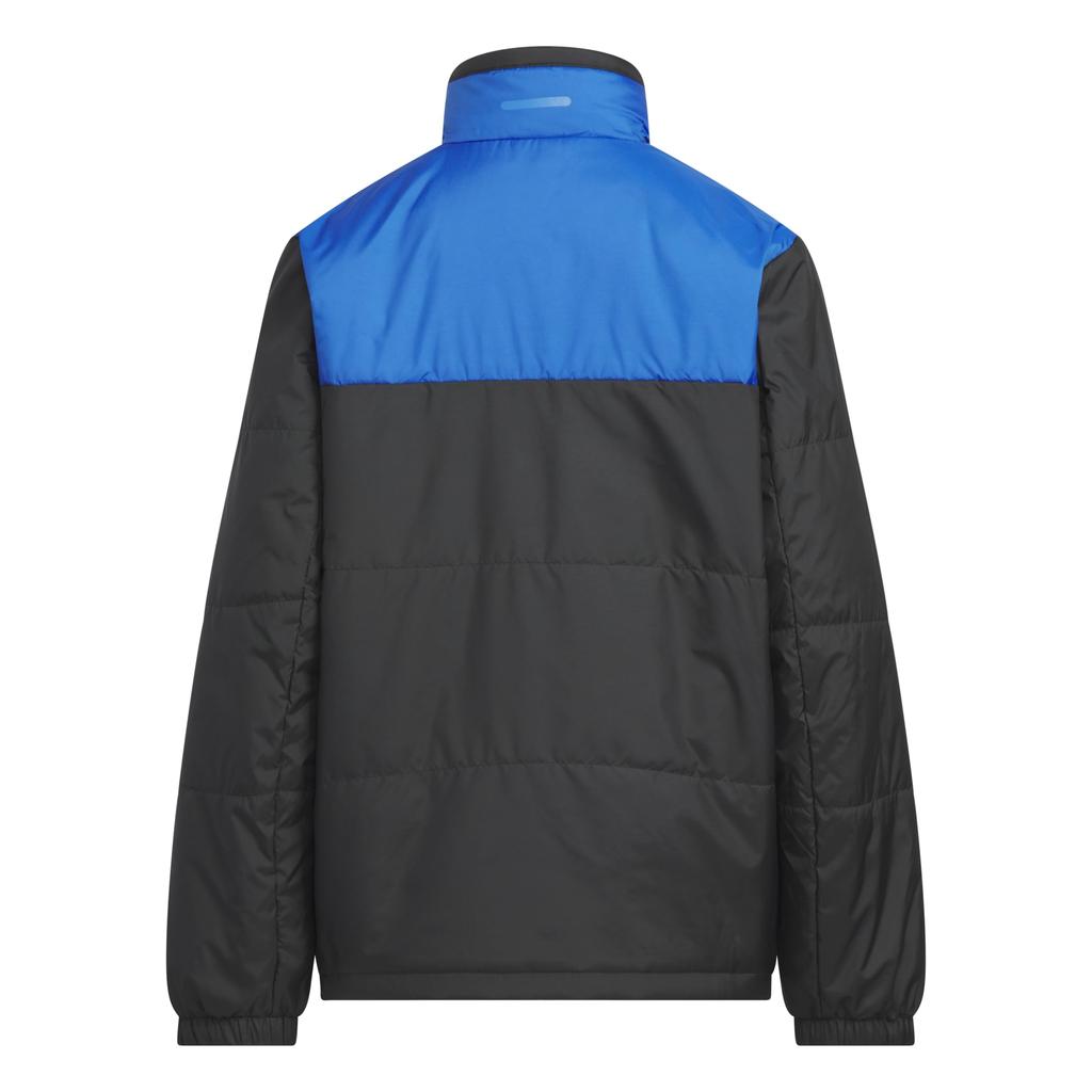 Детская куртка Adidas Essentials с утеплителем, королевский синий, размер 130, унисекс, VD376, Черный/Яркий (KA1338),