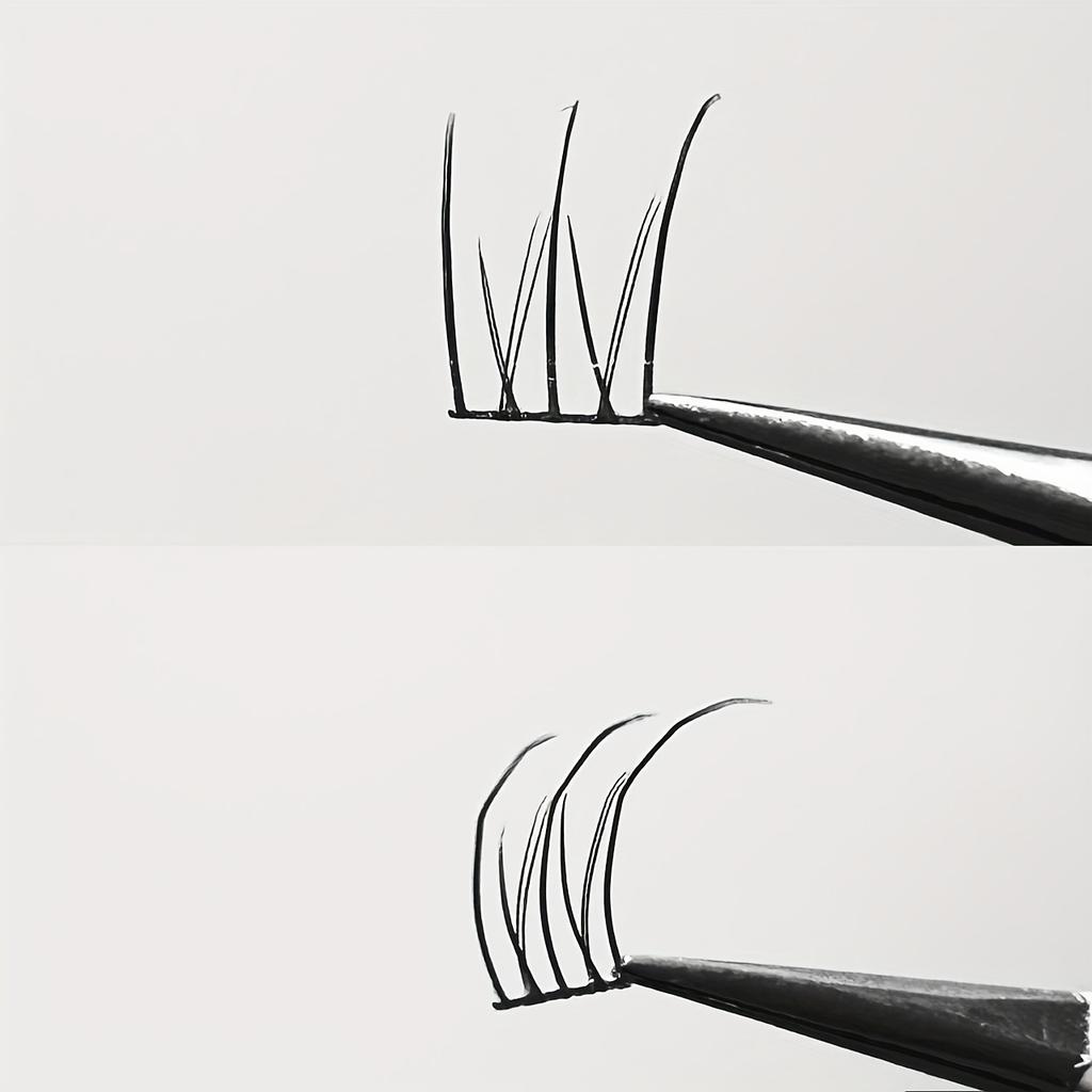 Glueless Eyelashes 48 Clusters 10-13mm C Curl Natural Fluffy Segmented Lashes for Beginners