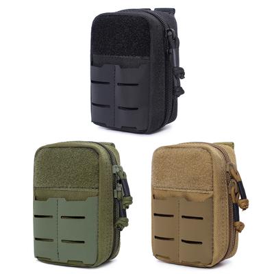Наружная подсумка Molle Маленькая сумка Molle Многоцелевая поясная сумка для телефона с застежкой-липучкой Поясная сумка для скалолазания Охоты