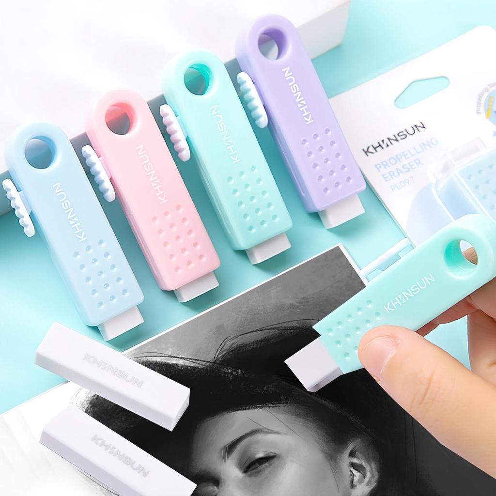 1 шт., цветной ластик Macaron, движущаяся структура, TPR материал, чистящие корректирующие инструменты без пыли, офисная школа