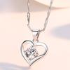 Women's Necklace Niche Design Heart-Shaped Pendant