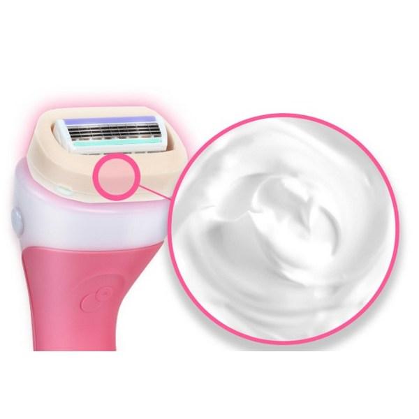 Chic Intuition Женская машинка для удаления волос Lemonberry Breeze с розовой ручкой + бритвенные лезвия, 2 шт., 1 шт., 1 шт., корейское бритвенное лезвие