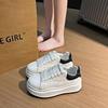 Guofeng Xiaobai обувь женская 2024 года новая популярная весенне-летняя обувь на платформе женская модная спортивная обувь для сноуборда Guochao