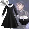 New Kids Long Sleeve Dress Adam's Family Cosplay Princess Style