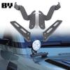 Для Land Rover Defender 90 110 130 2020 2021 2022 - 2025 Внедорожный кронштейн-крепление для светодиодной световой балки на стойку А и капот Аксессуар
