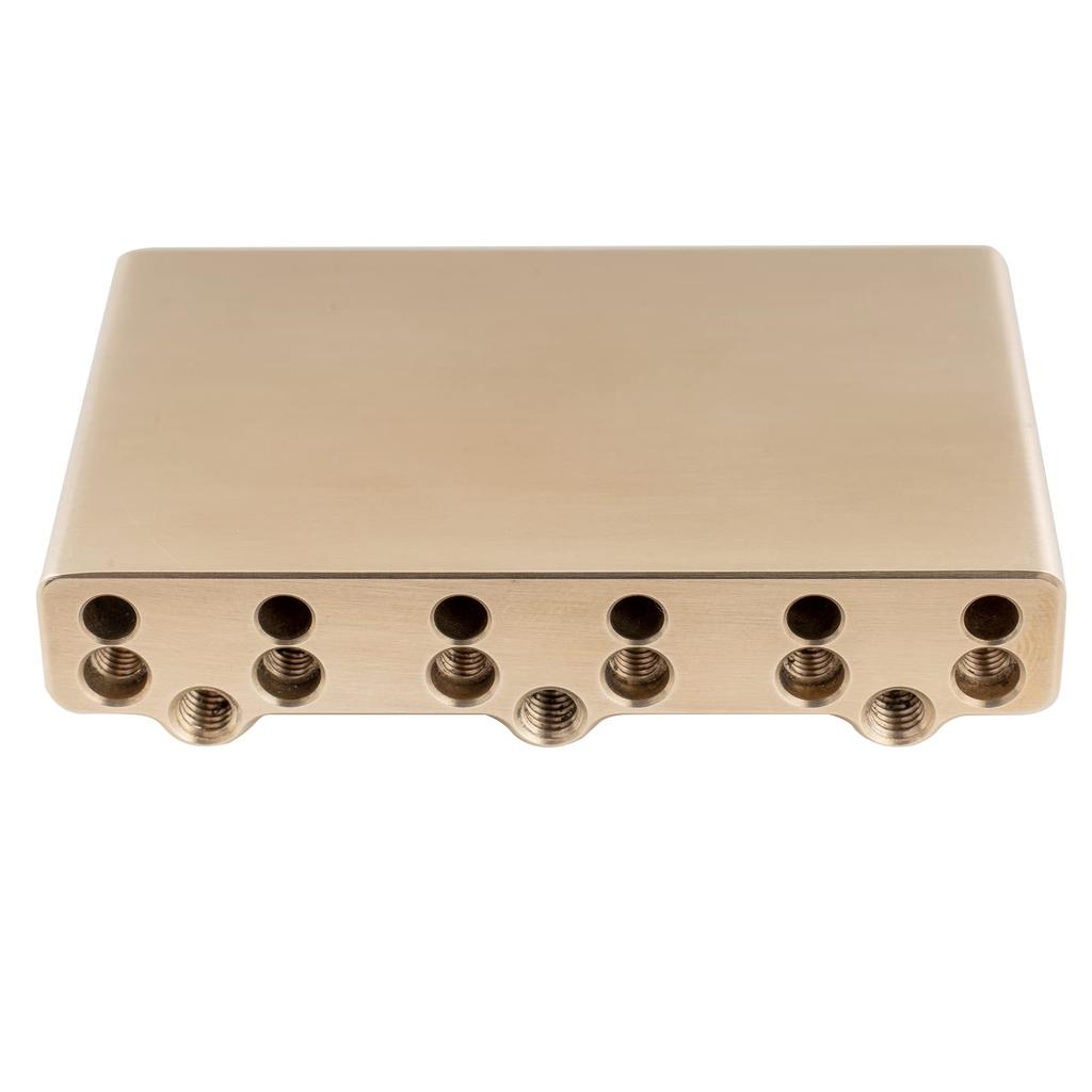 Musiclily Ultra 41mm Blast Tremolo Block for Wilkinson by GOTOH VG300VS100N Tremolo Bridges (10.8mm String Pitch)