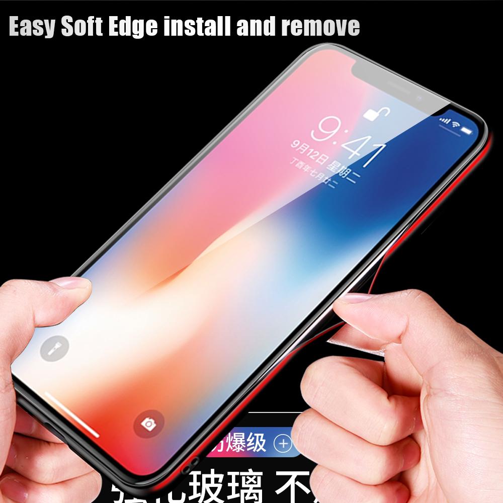 Чехол для телефона из закаленного стекла для Samsung A06 A12 A16 A22 A32 A34 A53 A56 S20FE S23 S25 iPhone 11 12 13 14 15 16 17, мягкий край, противоударный, гладкий чехол