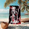 Personalized customized proof beach towel with Attack on Titan pattern - soft, absorbent, quick-drying, perfect swimming, camping&bathing