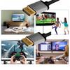 DisplayPort DP/M to DP/M Cable, 4K/60 Hz, 1m, Aluminum, Black/Gray - LogiLink