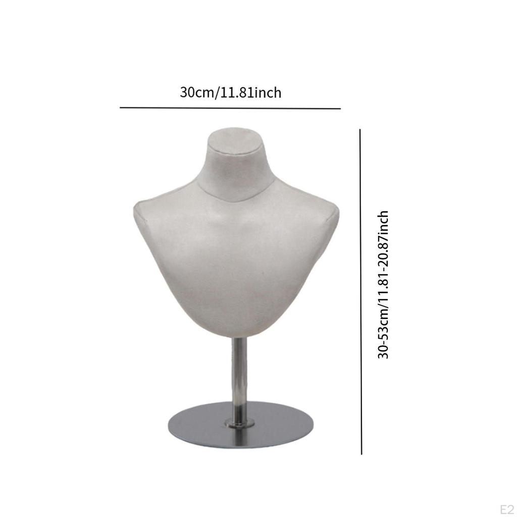 Ювелирные изделия ожерелье дисплей бюст цепь органайзер элегантные аксессуары для чокера