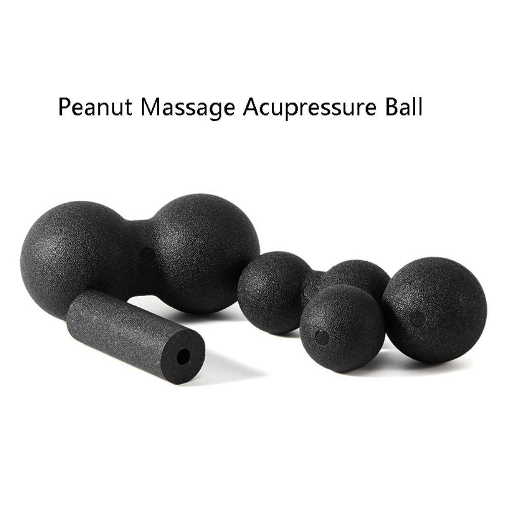 Double Lacrosse Peanut Massage Ball Relieve Pain Myofascia Ball Relaxing Mobility Ball  Fitness