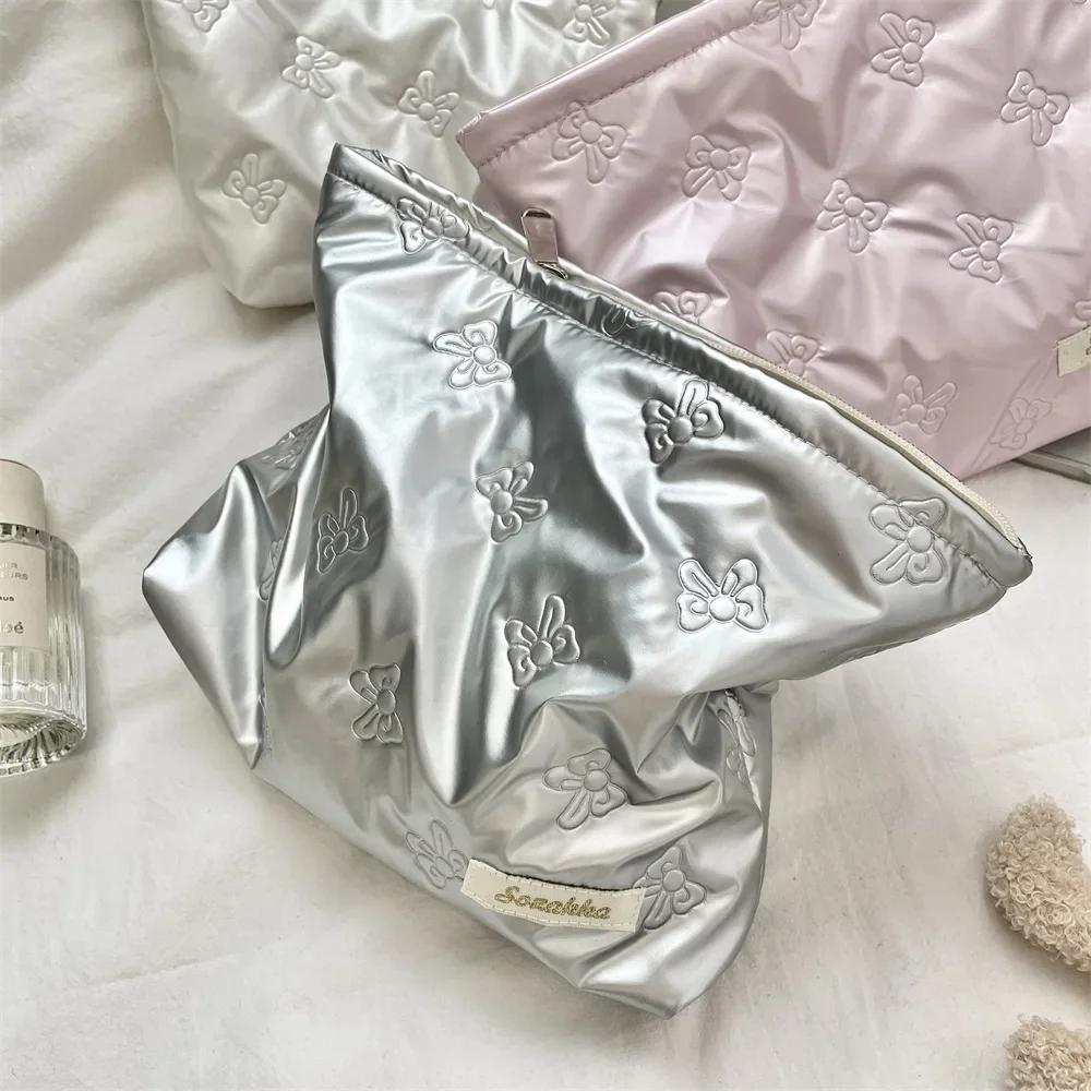 Корейская PU Love сумка-клатч женская косметичка косметичка сумка для хранения средств по уходу за кожей кошелек для монет дорожный органайзер для косметики