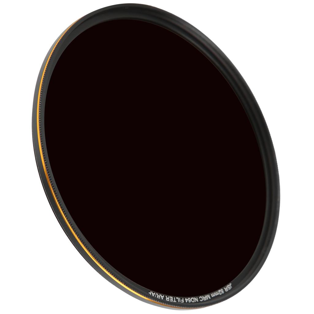 Junestar 82mm ND64 Filter MultiLayer Coating Waterproof Neutral Density ND Ultrathin Filter for