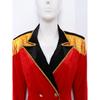 Women Circus Ringmaster Lion Tamer Showman Cosplay Costume Long Sleeve Velvet Jacket Coat for Halloween Carnival Rave Party