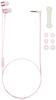 Sony Earphones Canal Type with Remote Control and Light Pink P MDR-EX155AP Microphone, MDR-EX155AP