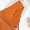 Women Ice Silk Solid Seamless Underwear Pantie Color Soft Comfortable Briefs Lingerie Women Underwear Briefs