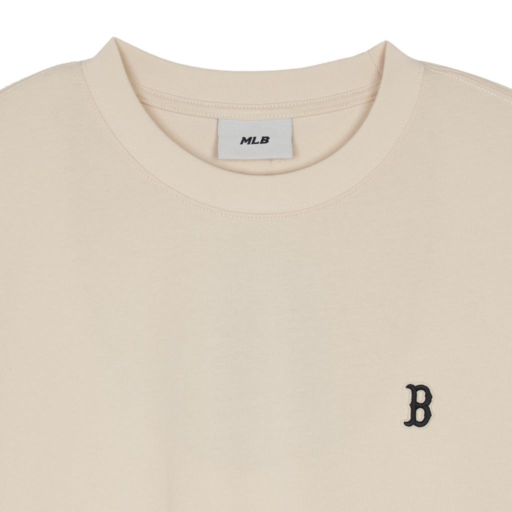 New MLB Boston Red Sox T Shirt Unisex Cream 3ATSB0444-43CRD