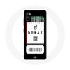 Case - Samsung - Galaxy A41 - Soft - Black - Dubai Plane Ticket