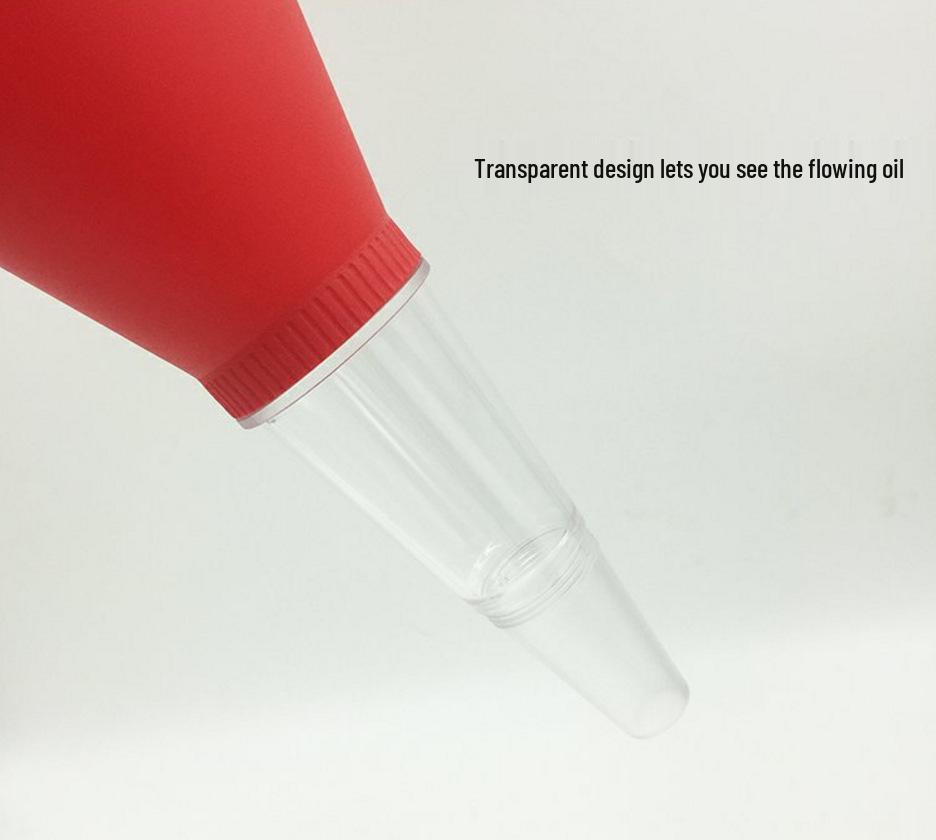Extended Oil Funnel for Gasoline Car Engines