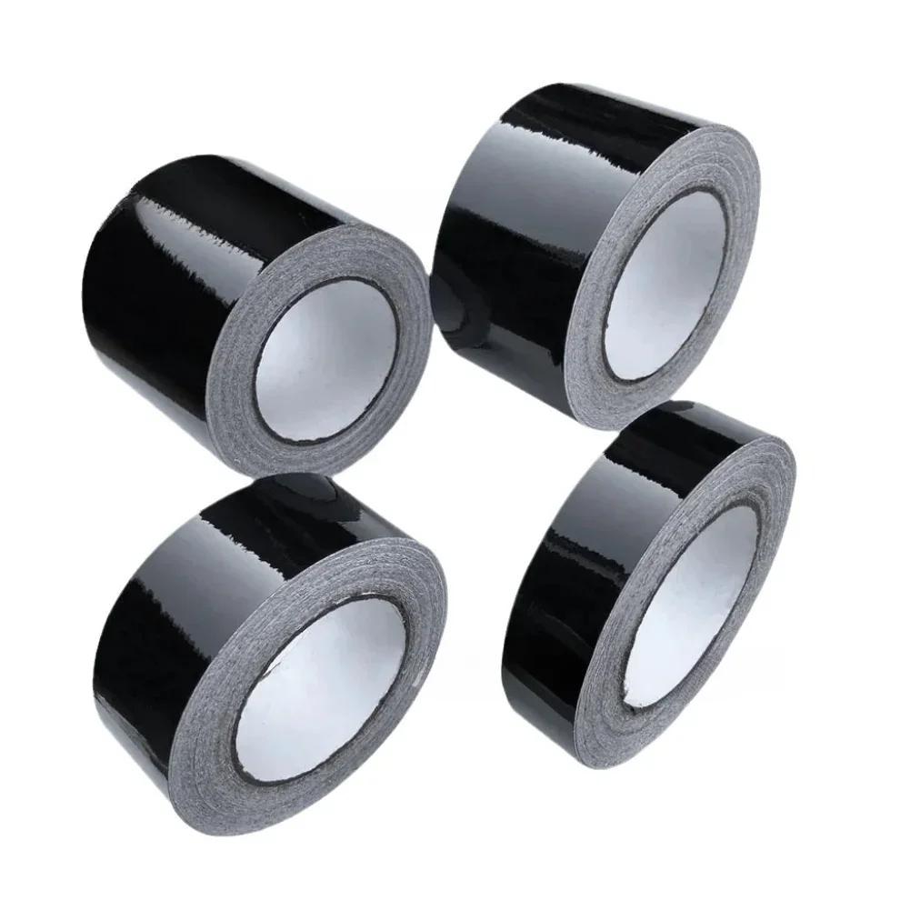 3/5/7/10 см наклейка глянцевая черная виниловая пленка с сумкой для автомобиля отделка окон двери протектор автомобиля аксессуары инструменты