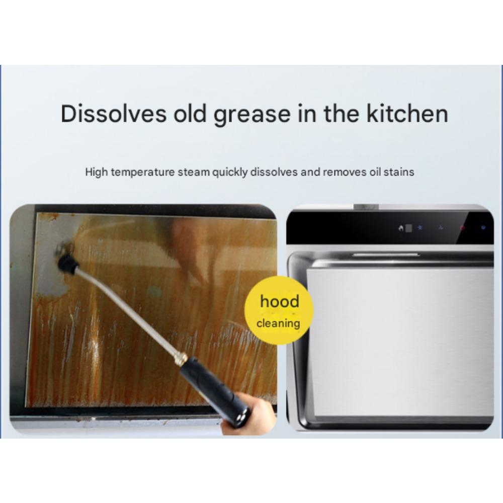 Высокотемпературная паровая чистящая машина с интеллектуальным цифровым дисплеем, кухонная вытяжка, ручка для ванной комнаты, управляемый переключатель, чистящая машина