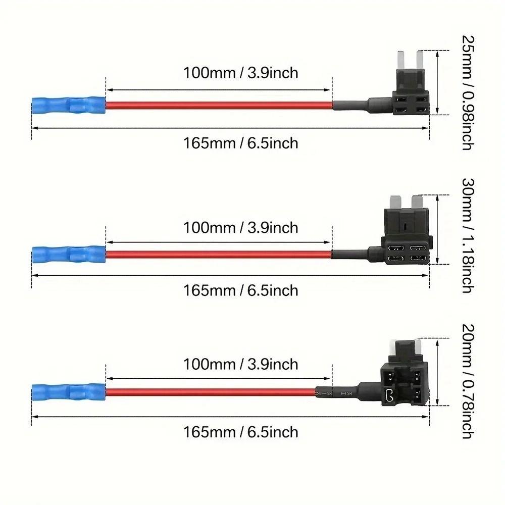 1 шт. Микро Мини Стандартный Держатель Предохранителя 12В/24В 10А Адаптер для подключения к внешней линии Автомобильный Автомобильные Предохранители Tap