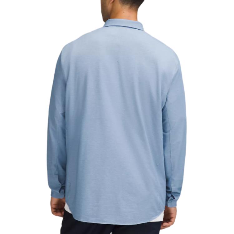 Lululemon Shirt Men's Enzyme Dyed Midnight Black LM3FPCS