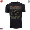 Led Zeppelin 1977 Футболка в стиле Заката Винтажная Футболка Классического Стиля для Рок-Группы Унисекс