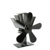 Fireplace Fan with 6-Blade Heat Powered Stove Fan Non Electric Wood Stove Fans for Log Quiet Operation Circulating Warm Air