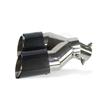 Adjustable Scorpion Y-Type Carbon Fiber Exhaust Tailpipe Muffler