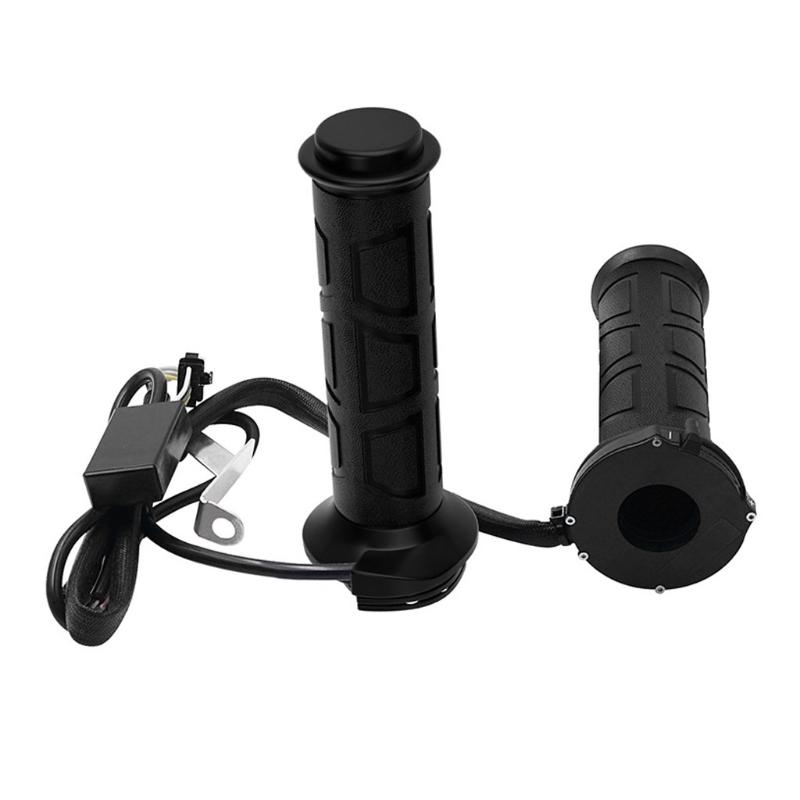 1 комплект зимних электрических подогреваемых ковриков для мотоцикла 22 мм для руля электрического велосипеда, более теплые износостойкие нагревательные коврики