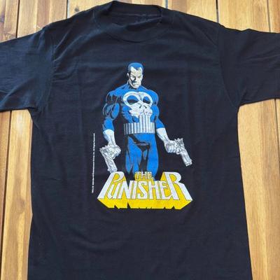 Marvel 1989 Палач Футболка Размер S-5XL Репринт Унисекс Футболка