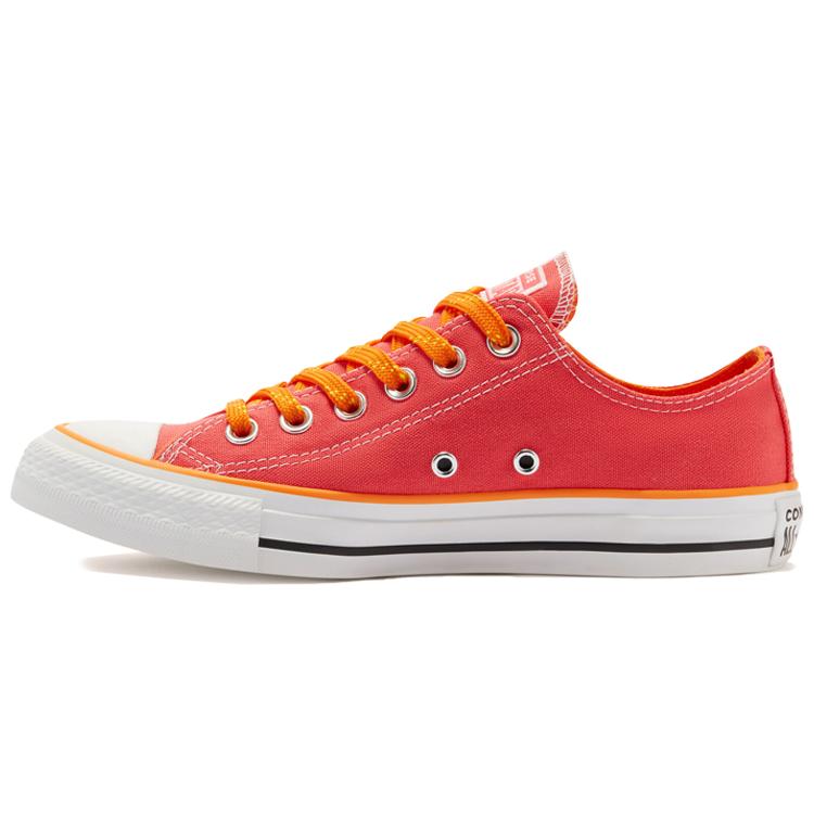 Converse Кеды Chuck Taylor All Star Neon Nights Низкие Холщовые Женские Оранжево-Розовые 564347F