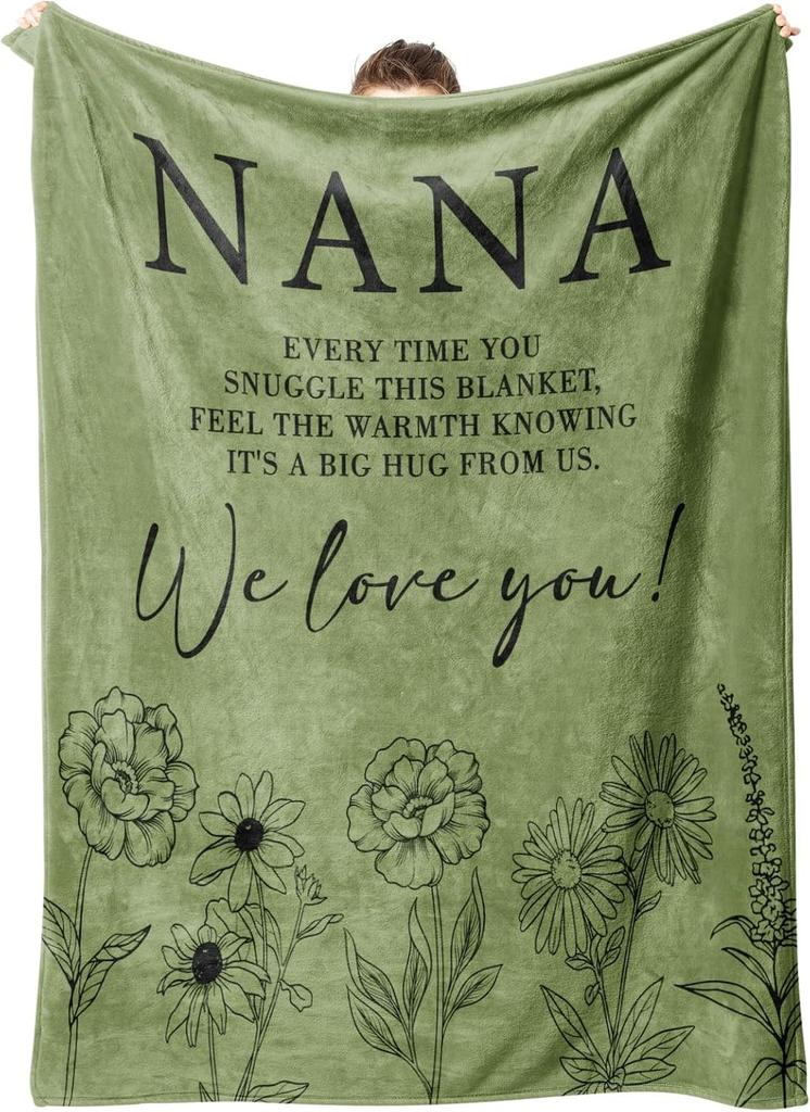 Подарки для бабушки на испанском Abuela Gifts Abuelita Плед для бабушки Праздничный Подарок на день рождения Regalos para Abuela/Abuelita плед