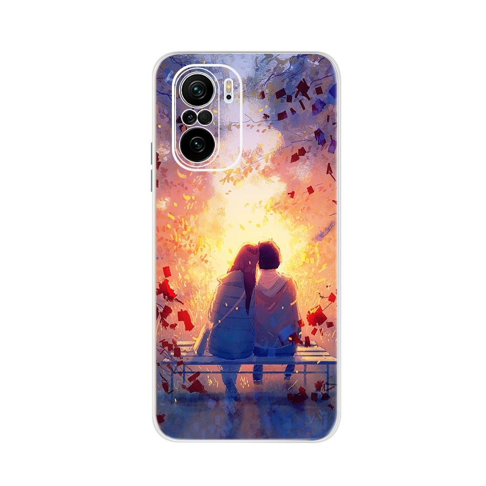 Чехол для Poco F3 Для Xiaomi Poco F3 Чехлы Печатный Силиконовый Мягкая Задняя Крышка Coque Для Xiaomi Poco F3 F 3 PocoF3 Funda Чехол 6.67"