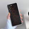 Чехол для телефона Samsung Galaxy S26 S25 S24 S23 S22 Ultra S20 S21 FE 5G Plus Мягкий прозрачный чехол Сотовый узор