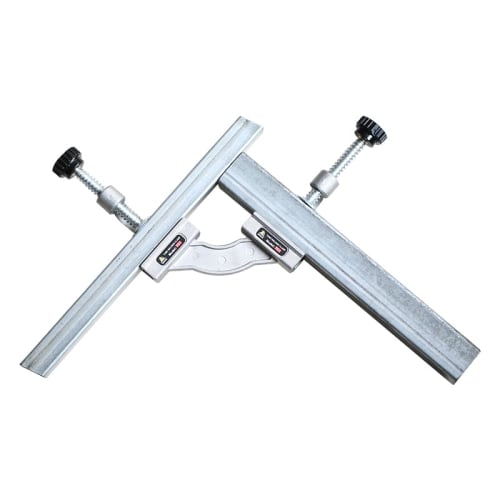 LISHUAI Silver Aluminum Right Angle Fixing Corner Clamp Steel Welding Vise