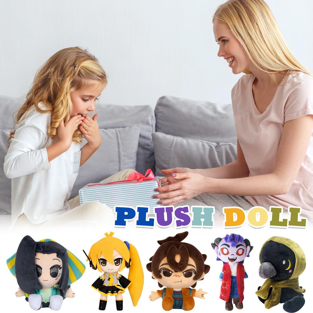 Плюшевая кукла, Игрушка в подарок, Мультфильм, Детская тряпичная кукла, Детская подарочная подушка(Нет стандарта)