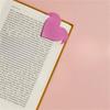10 Pcs Bible Bookmarks PU Leather Bookmarks Heart Shaped Bookmarks Creative Page Marker Reading Supplies for Teacher