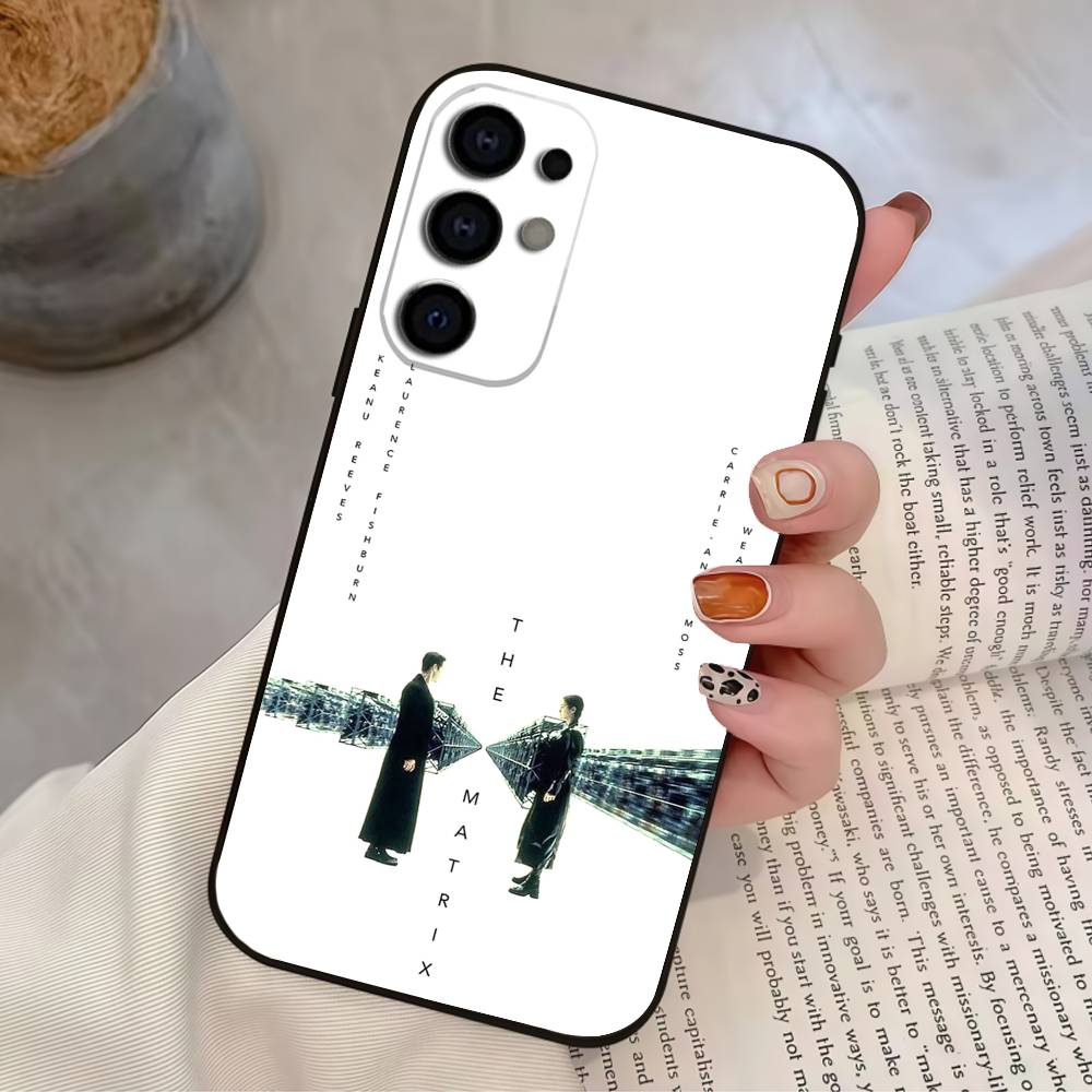 The M-Matrix Movie Phone Case Silicone Soft For Samsung S25,S24,S21,S22,S23,S30,Ultra,S20,Plus,Fe,Lite